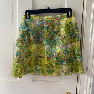 Eliot Skirt Layered Silk Skirt